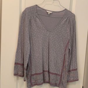 Lucky Brand pullover top.